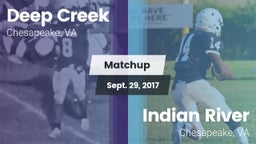 Matchup: Deep Creek vs. Indian River  2017