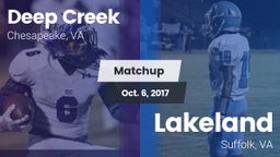 Matchup: Deep Creek vs. Lakeland  2017