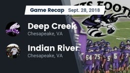 Recap: Deep Creek  vs. Indian River  2018