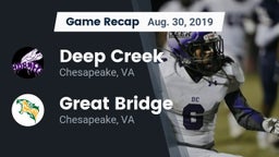 Recap: Deep Creek  vs. Great Bridge  2019