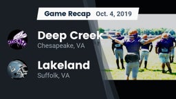 Recap: Deep Creek  vs. Lakeland  2019