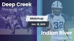 Matchup: Deep Creek vs. Indian River  2019