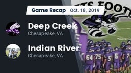 Recap: Deep Creek  vs. Indian River  2019