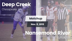 Matchup: Deep Creek vs. Nansemond River  2019