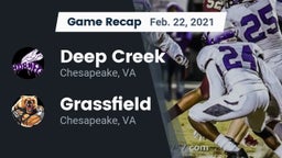Recap: Deep Creek  vs. Grassfield  2021