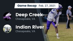 Recap: Deep Creek  vs. Indian River  2021