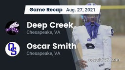 Recap: Deep Creek  vs. Oscar Smith  2021