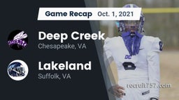 Recap: Deep Creek  vs. Lakeland  2021