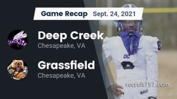 Recap: Deep Creek  vs. Grassfield  2021