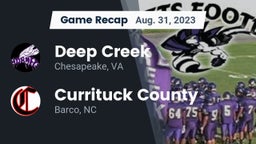 Recap: Deep Creek  vs. Currituck County  2023