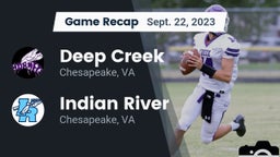 Recap: Deep Creek  vs. Indian River  2023