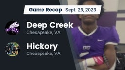 Recap: Deep Creek  vs. Hickory  2023