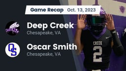Recap: Deep Creek  vs. Oscar Smith  2023