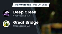 Recap: Deep Creek  vs. Great Bridge  2023