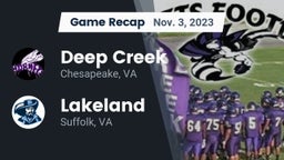 Recap: Deep Creek  vs. Lakeland  2023