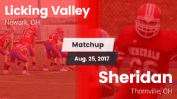 Matchup: Licking Valley vs. Sheridan  2017