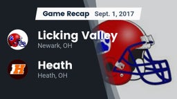 Recap: Licking Valley  vs. Heath  2017