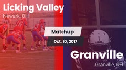 Matchup: Licking Valley vs. Granville  2017