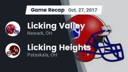 Recap: Licking Valley  vs. Licking Heights  2017