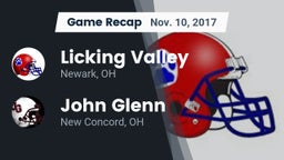 Recap: Licking Valley  vs. John Glenn  2017