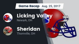 Recap: Licking Valley  vs. Sheridan  2017