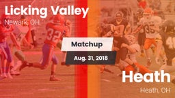 Matchup: Licking Valley vs. Heath  2018