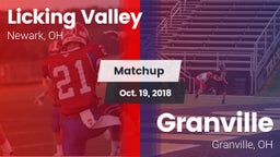 Matchup: Licking Valley vs. Granville  2018