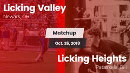 Matchup: Licking Valley vs. Licking Heights  2018