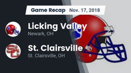 Recap: Licking Valley  vs. St. Clairsville  2018