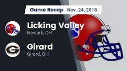 Recap: Licking Valley  vs. Girard  2018