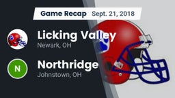 Recap: Licking Valley  vs. Northridge  2018