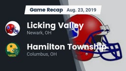 Recap: Licking Valley  vs. Hamilton Township  2019