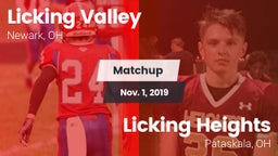 Matchup: Licking Valley vs. Licking Heights  2019