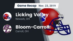 Recap: Licking Valley  vs. Bloom-Carroll  2019