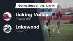 Recap: Licking Valley  vs. Lakewood  2019