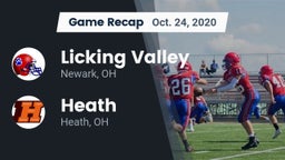 Recap: Licking Valley  vs. Heath  2020