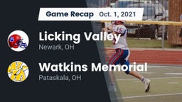 Recap: Licking Valley  vs. Watkins Memorial  2021