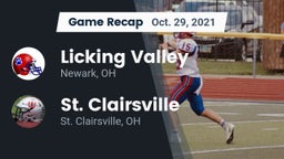 Recap: Licking Valley  vs. St. Clairsville  2021