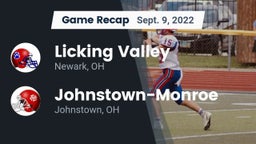 Recap: Licking Valley  vs. Johnstown-Monroe  2022