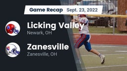 Recap: Licking Valley  vs. Zanesville  2022