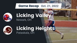 Recap: Licking Valley  vs. Licking Heights  2022