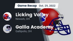 Recap: Licking Valley  vs. Gallia Academy 2022