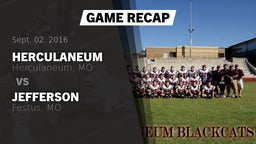 Recap: Herculaneum  vs. Jefferson  2016