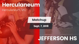 Matchup: Herculaneum vs. JEFFERSON HS 2018