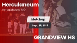 Matchup: Herculaneum vs. GRANDVIEW HS 2018