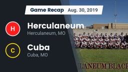 Recap: Herculaneum  vs. Cuba  2019
