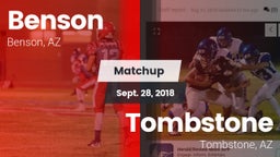 Matchup: Benson vs. Tombstone  2018