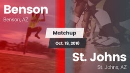 Matchup: Benson vs. St. Johns  2018