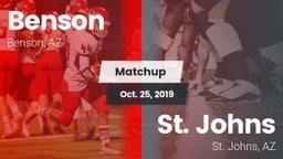 Matchup: Benson vs. St. Johns  2019