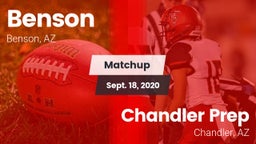 Matchup: Benson vs. Chandler Prep  2020